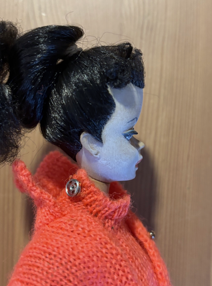 Vintage 1959 Barbie #876 Sweater Girl Ponytail Doll Lot with Original Box