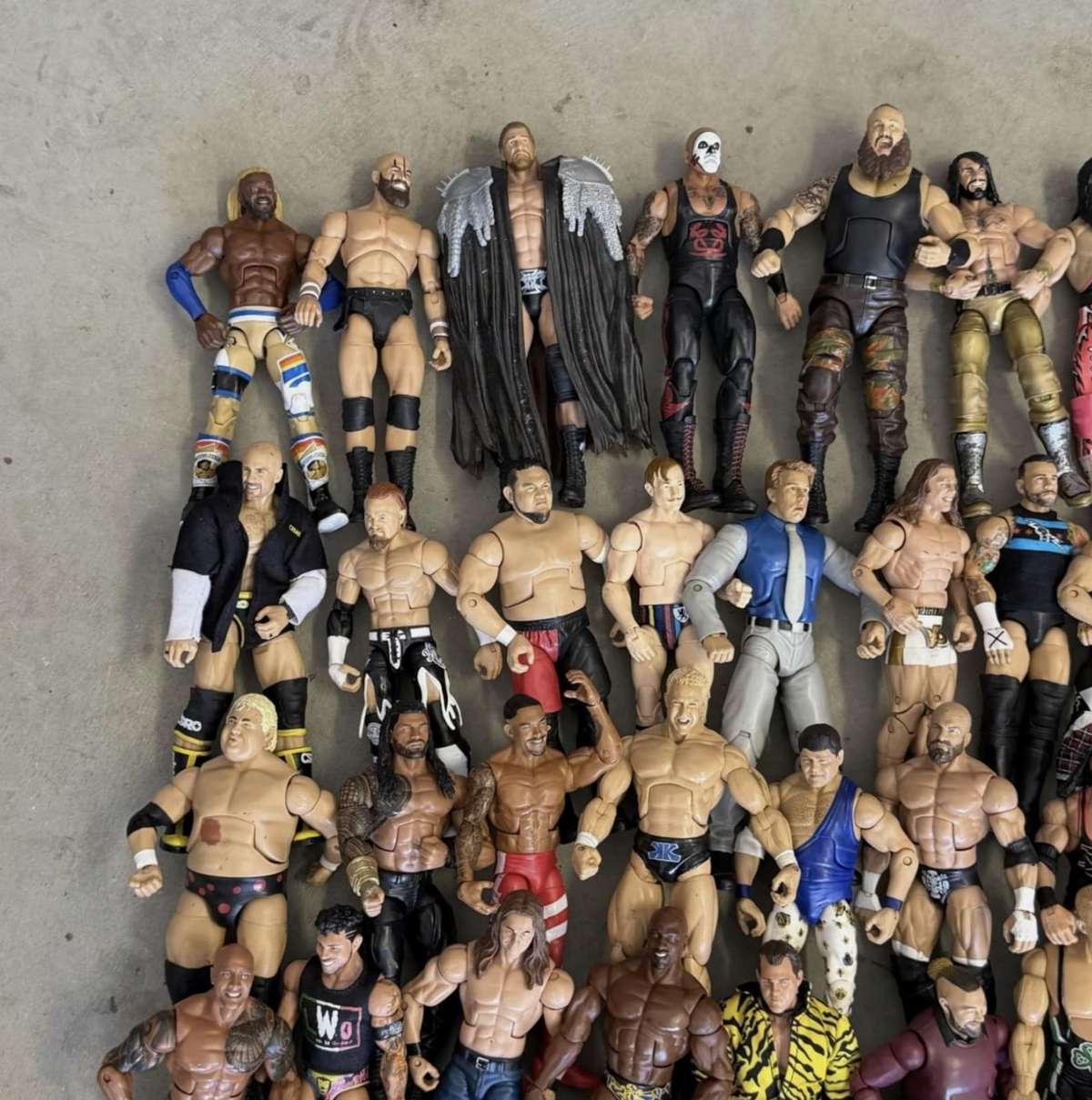 HUGE WWE Action Figures Mega Lot 370+ Mattel Elite Basic Divas Wrestling Collectionv