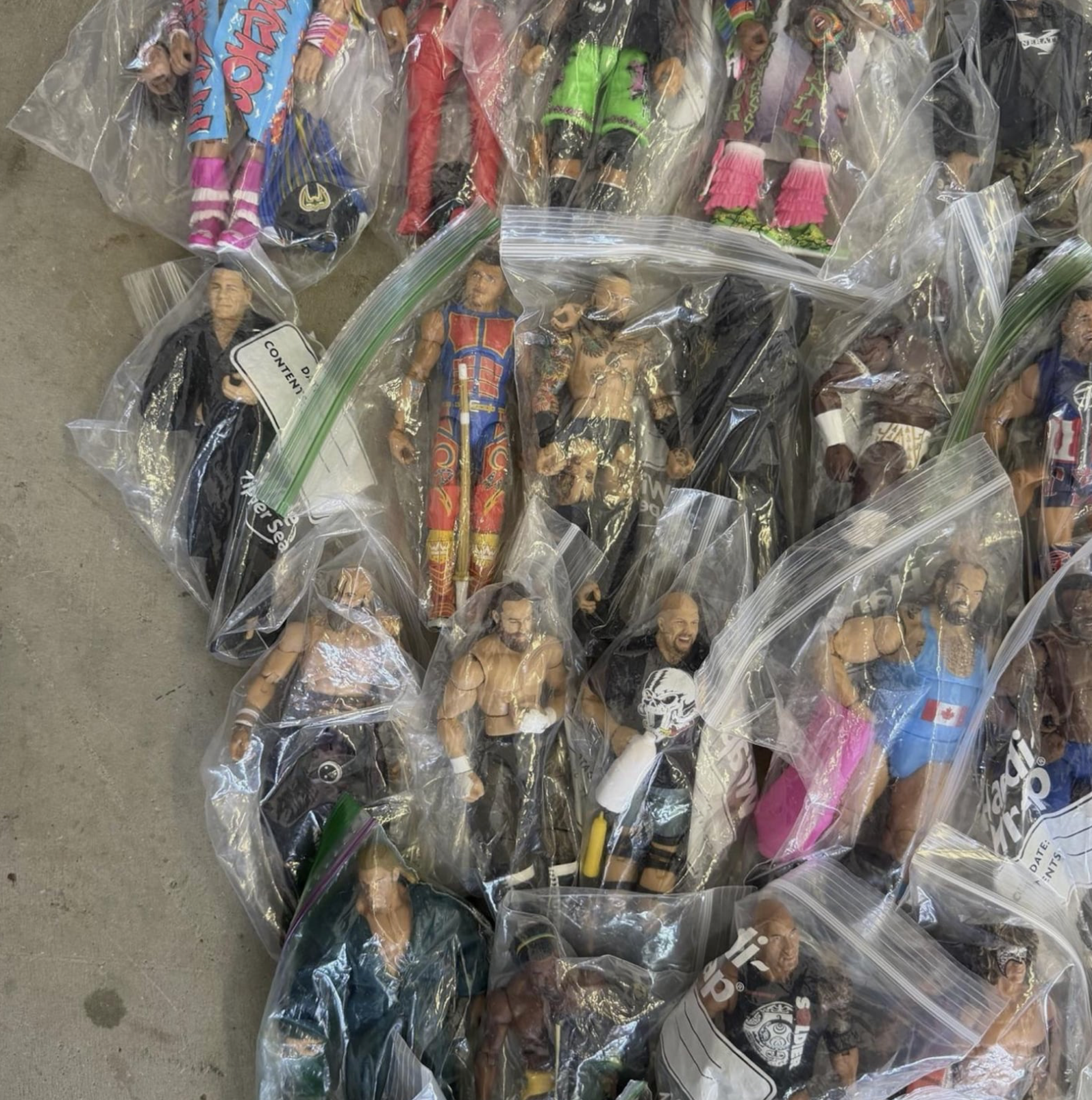 HUGE WWE Action Figures Mega Lot 370+ Mattel Elite Basic Divas Wrestling Collectionv