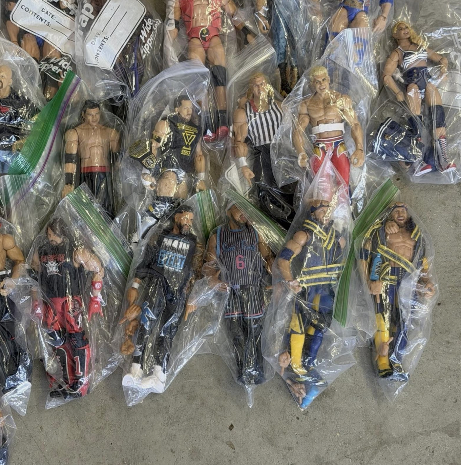 HUGE WWE Action Figures Mega Lot 370+ Mattel Elite Basic Divas Wrestling Collectionv