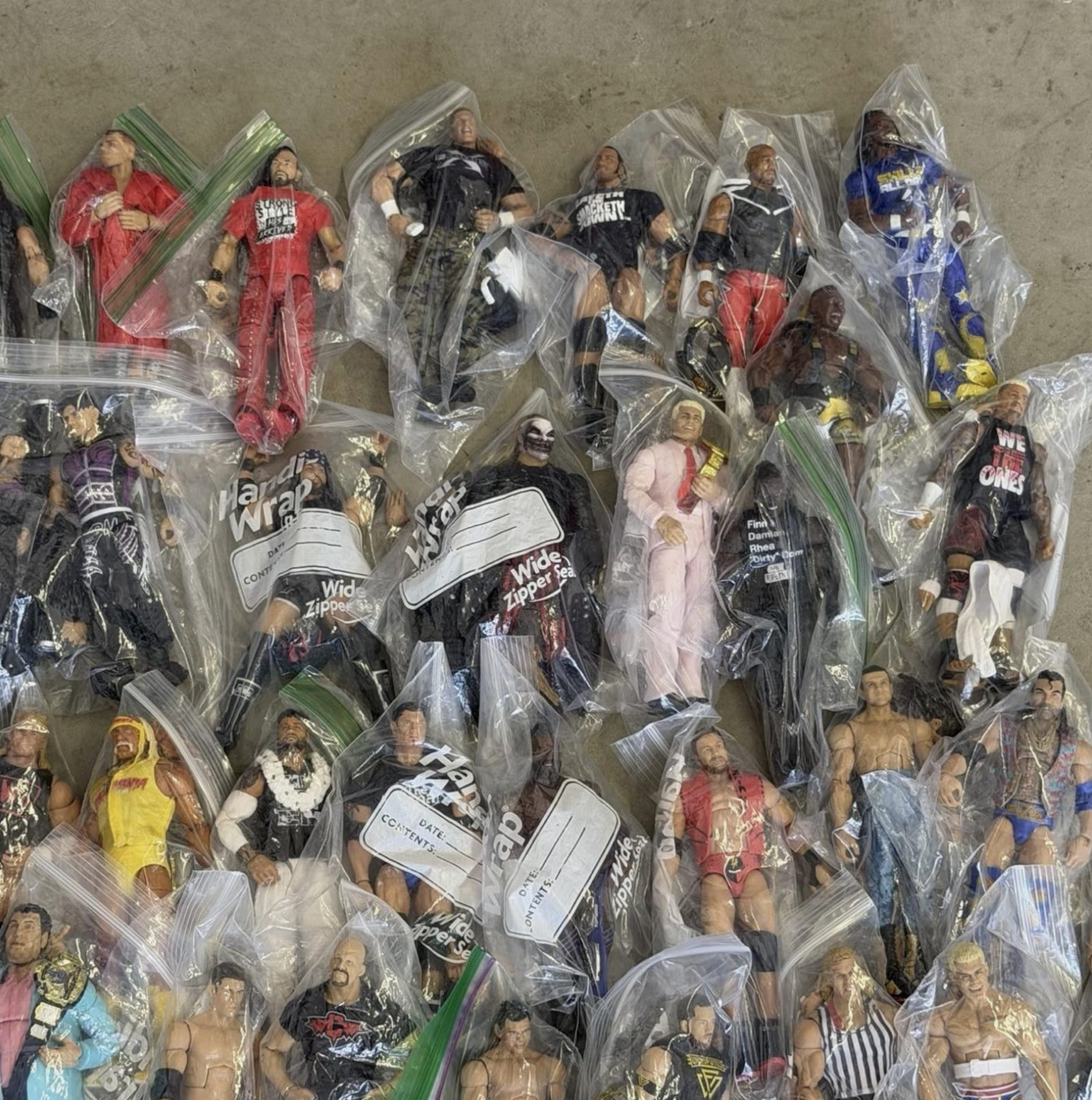 HUGE WWE Action Figures Mega Lot 370+ Mattel Elite Basic Divas Wrestling Collectionv