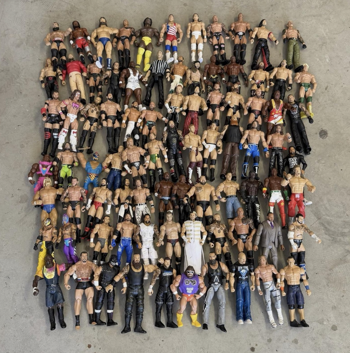 HUGE WWE Action Figures Mega Lot 370+ Mattel Elite Basic Divas Wrestling Collectionv