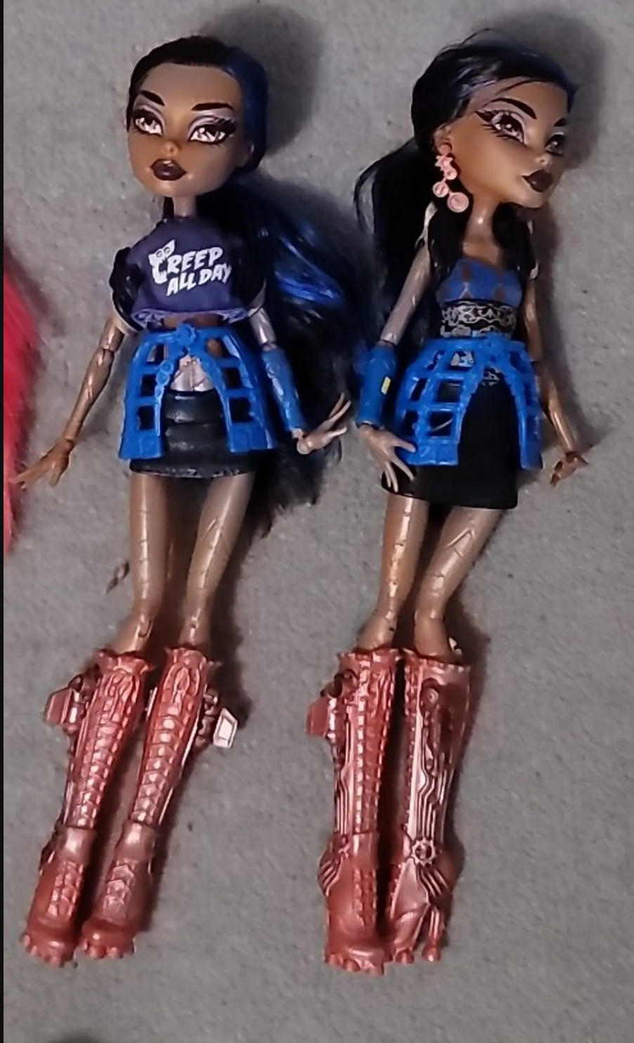 Huge Monster High Doll Lot 50 Dolls with 5 NIB Skelita Draculaura Cleo Mega Collection