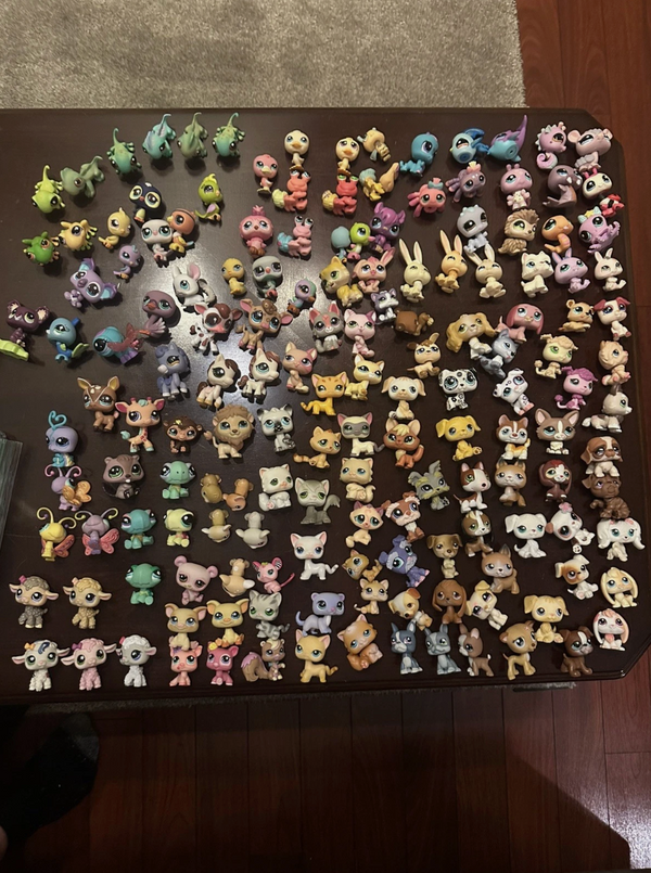Huge Vintage Littlest Pet Shop Mega Lot - 161 Pets, Playsets, RC Car & Accessories (Hasbro)