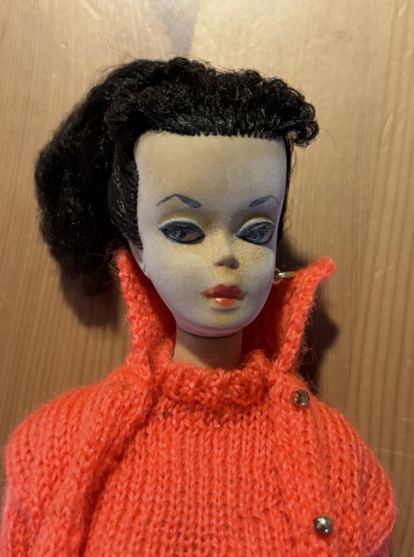 Vintage 1959 Barbie #876 Sweater Girl Ponytail Doll Lot with Original Box