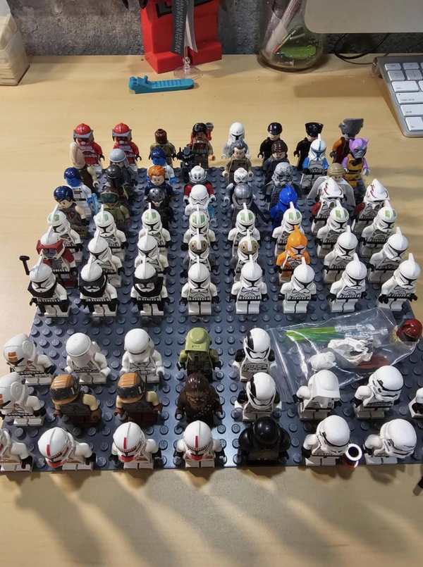 Lego Star Wars Minifigure Lot 76 Figures High End Collection Original Thrawn Sabine Grievous