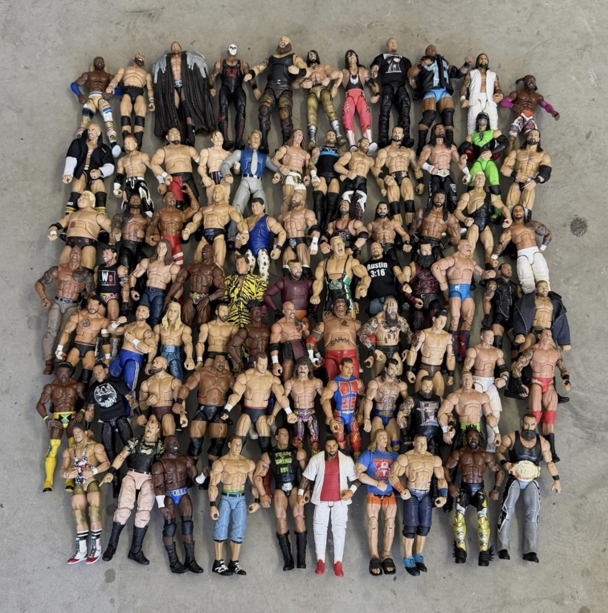 HUGE WWE Action Figures Mega Lot 370+ Mattel Elite Basic Divas Wrestling Collectionv