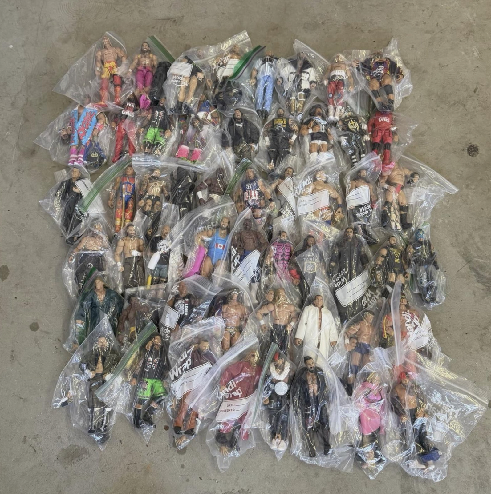 HUGE WWE Action Figures Mega Lot 370+ Mattel Elite Basic Divas Wrestling Collectionv