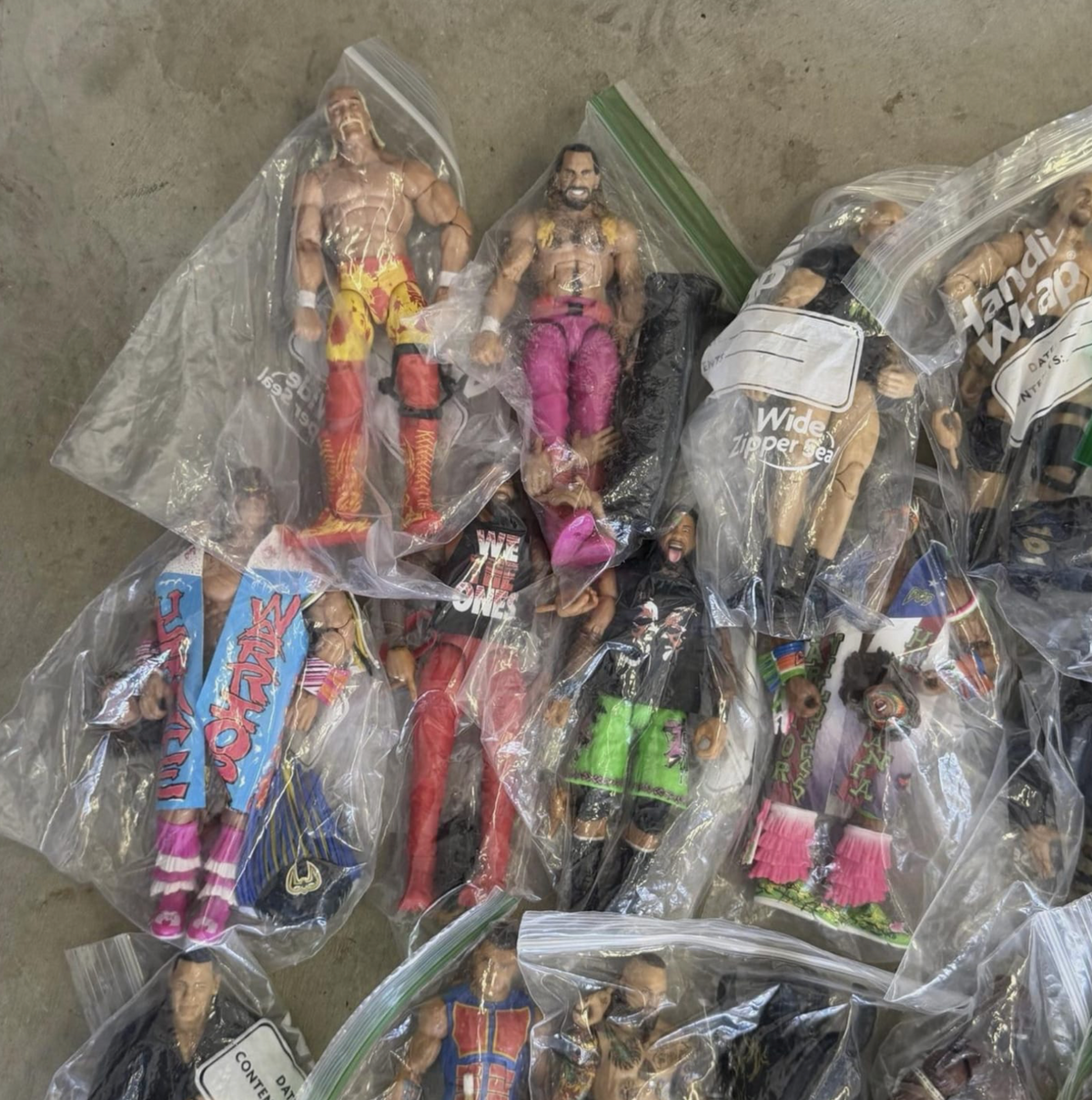 HUGE WWE Action Figures Mega Lot 370+ Mattel Elite Basic Divas Wrestling Collectionv