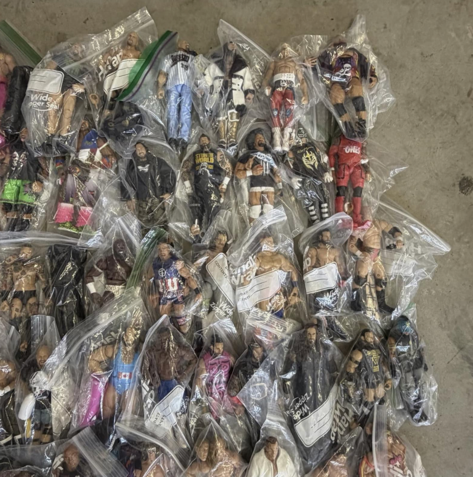 HUGE WWE Action Figures Mega Lot 370+ Mattel Elite Basic Divas Wrestling Collectionv