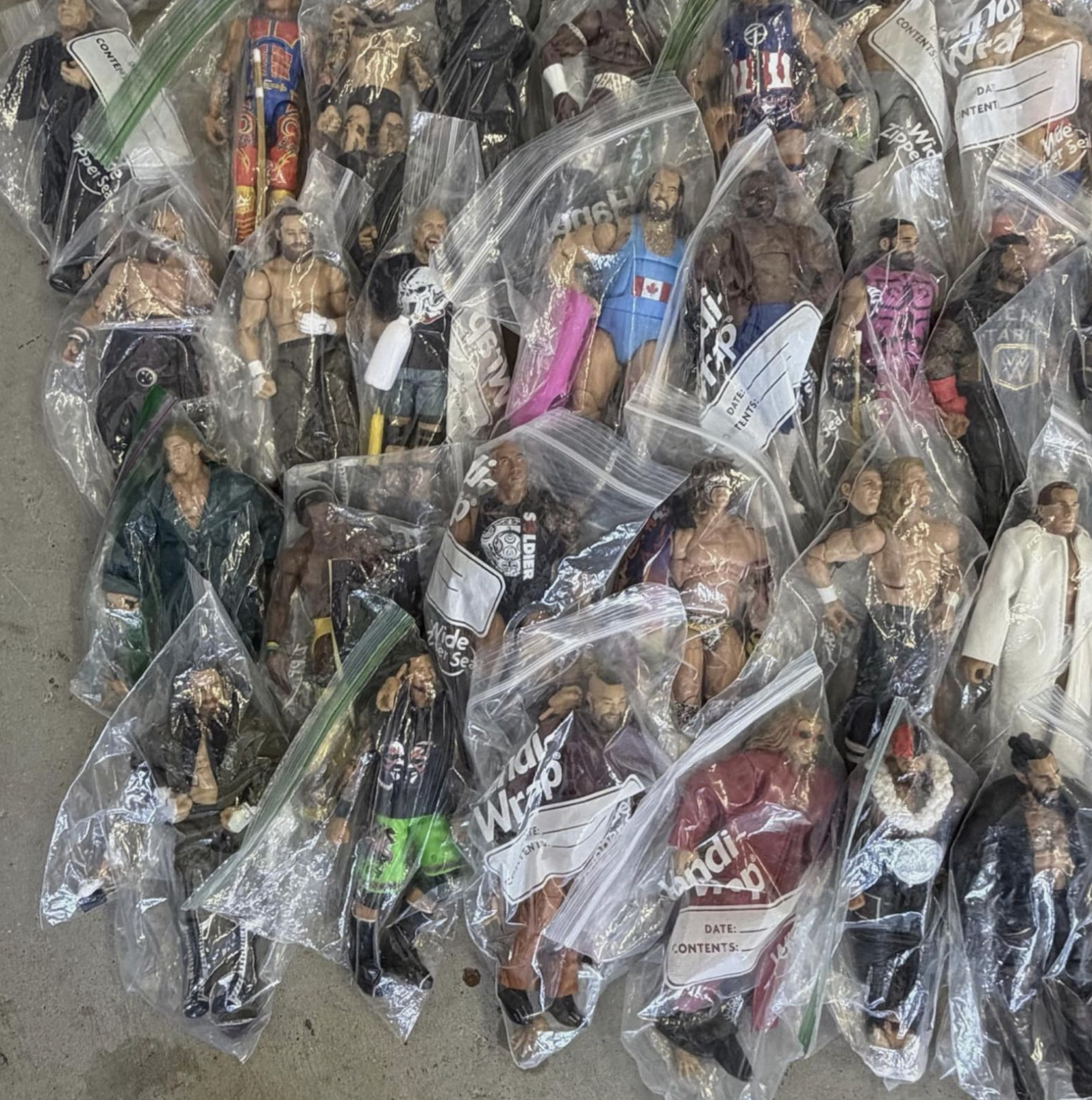 HUGE WWE Action Figures Mega Lot 370+ Mattel Elite Basic Divas Wrestling Collectionv